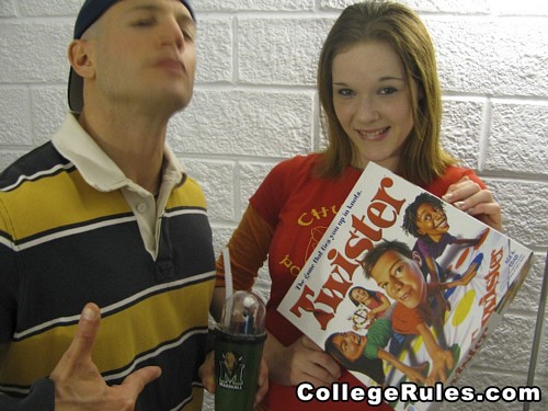 Busty Hottie College Rules 1